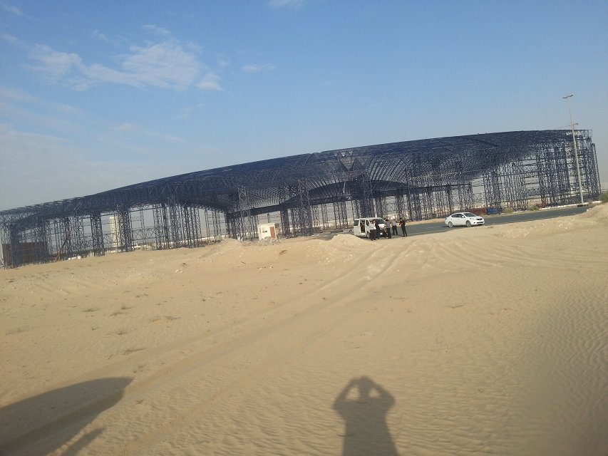 邓州大型场馆网架工程