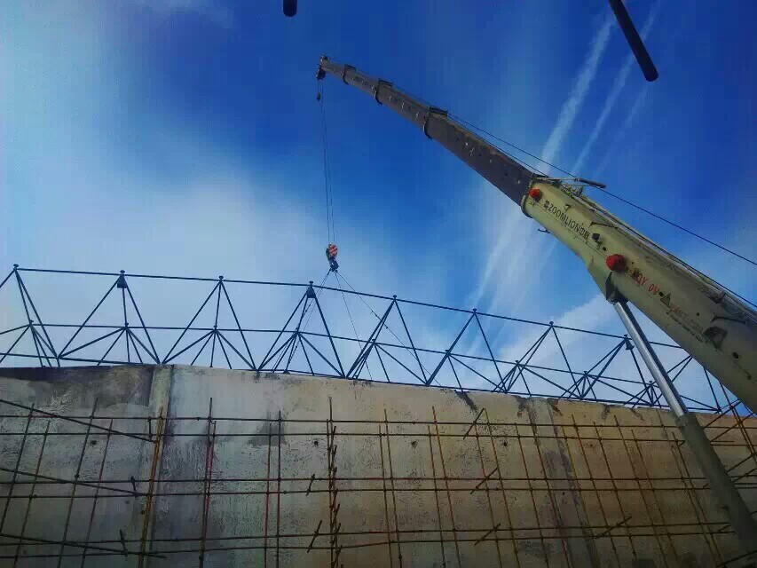 邓州食堂网架结构工程